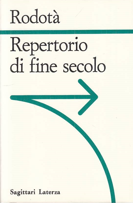 LS- REPERTORIO DI FINE SECOLO - RODOTA' - LATERZA - SAGITTARI --- B - YTS95