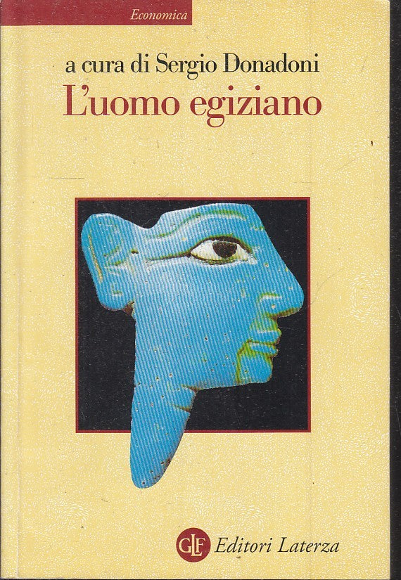 LS- L'UOMO EGIZIANO - SERGIO DONADONI - EDITORI LATERZA - ECONOMICA --- B - XTS