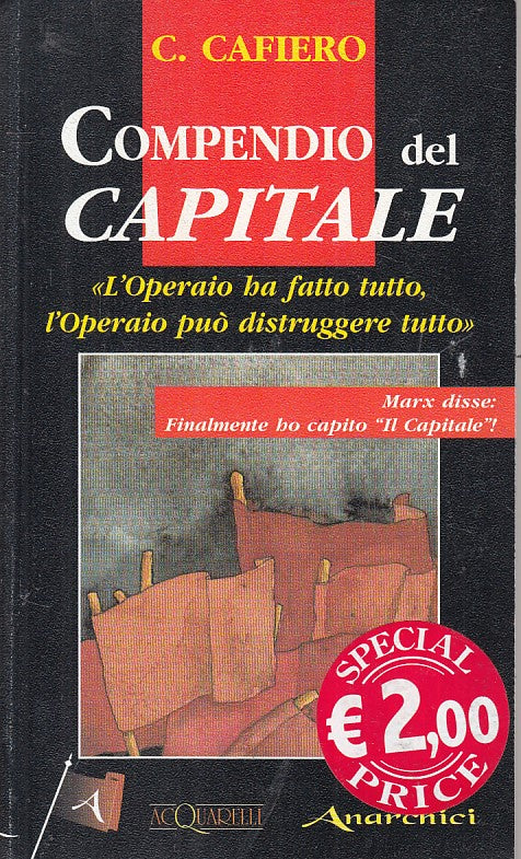 LS- COMPENDIO DEL CAPITALE - CAFIERO - DEMETRA -- 1a ED. - 1996 - B - ZFS78