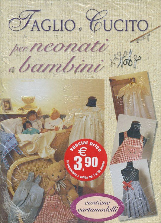 LZ- TAGLIO E CUCITO PER NEONATI E BAMBINI- AD MAIORA- DEMETRA--- 2001- B- YFS615