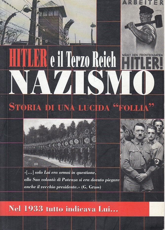 LS- HITLER E IL TERZO REICH NAZISMO- GUASCO- DEMETRA-- 1a ED.- 2000 - B - YFS608