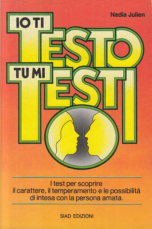 LS- IO TI TESTO, TU MI TESTI - JULIEN - SIAD - TEST -- 1986 - B - ZFS429