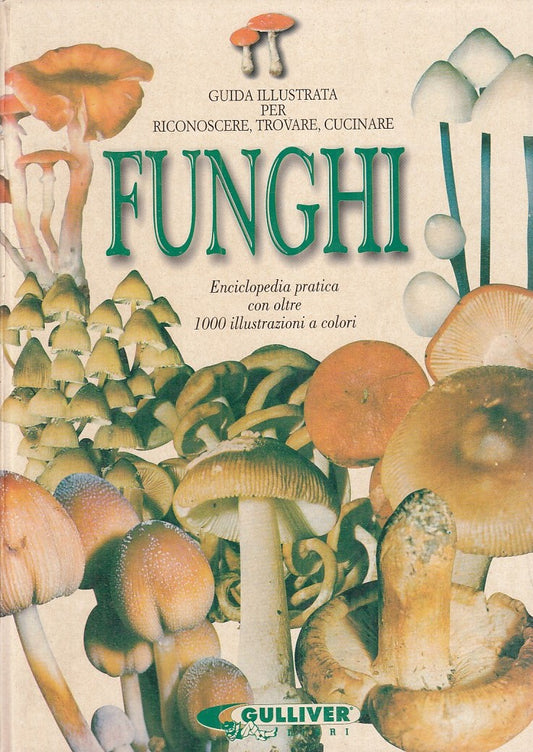 LZ- CERCAR FUNGHI COME CONOSCERLI - STECCHI - FABBRI- GULLIVER-- 1997- C- ZFS372