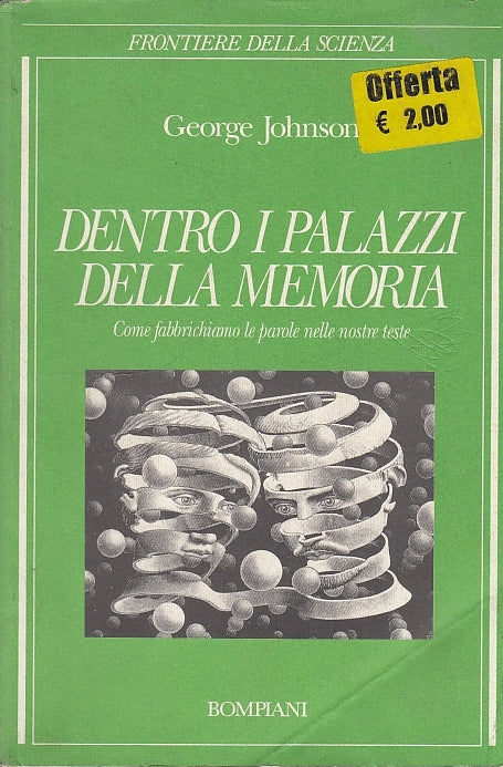 LZ- DENTRO I PALAZZI DELLA MEMORIA - JOHNSON - BOMPIANI --- 1992 - BS - YDS575