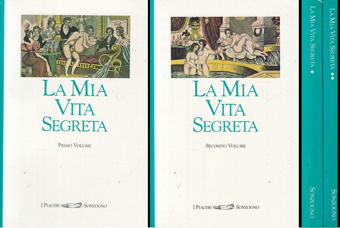 LX- LA MIA VITA SEGRETA 2 VOLL.--- SONZOGNO - PIACERI- 1a ED.- 1994 - B - ZFS181