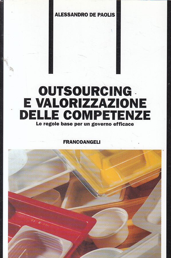 LZ- OUTSOURCING VALORIZZAZIONE COMPETENZE -- FRANCO ANGELI --- 2000 - B - ZFS648