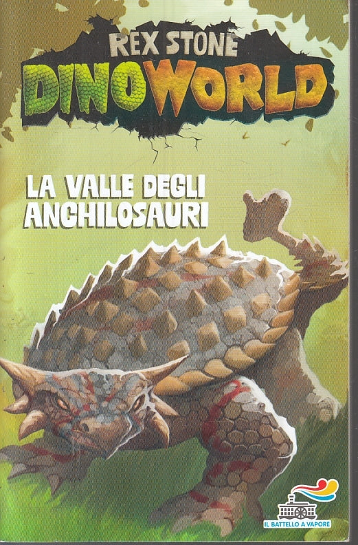 LB- DINOWORLD 3 VALLE ANCHILOSAURI- REX STONE- BATTELLO VAPORE--- 2018- B-ZFS315