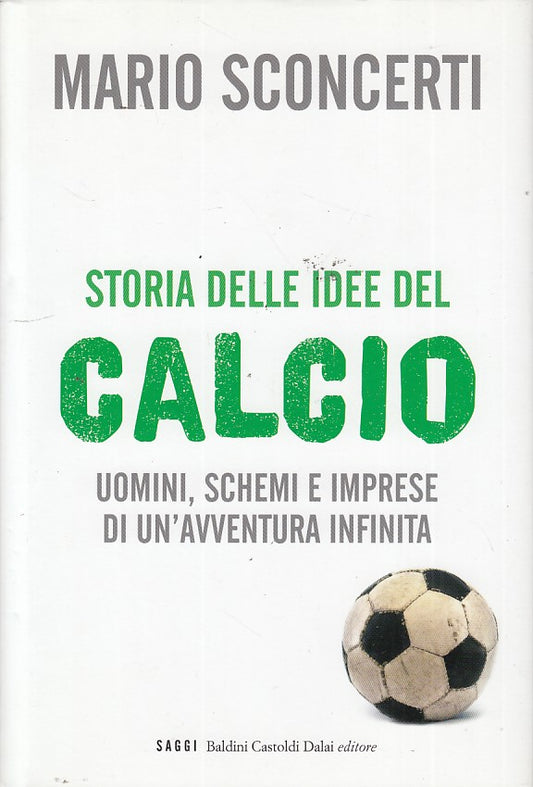 LC- STORIA DELLE IDEE DEL CALCIO- SCONCERTI- BALDINI- SAGGI-- 2009- CS- ZDS407