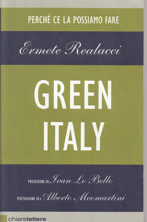 LS- GREEN ITALY - REALACCI - CHIARELETTERE - REVERSE- 1a ED. - 2012 - B - ZFS613