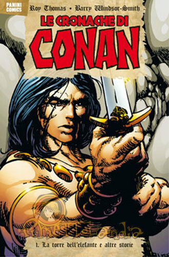 FS- LE CRONACHE DI CONAN 1. LA TORRE DELL'ELEFANTE- THOMAS- PANINI- 2013- B- VVX