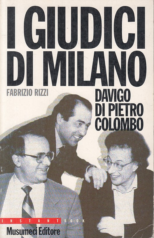 LS- GIUDICI DI MILANO DAVIGO DI PIETRO COLOMBO -- MUSUMECI --- 1993 - B - ZFS197