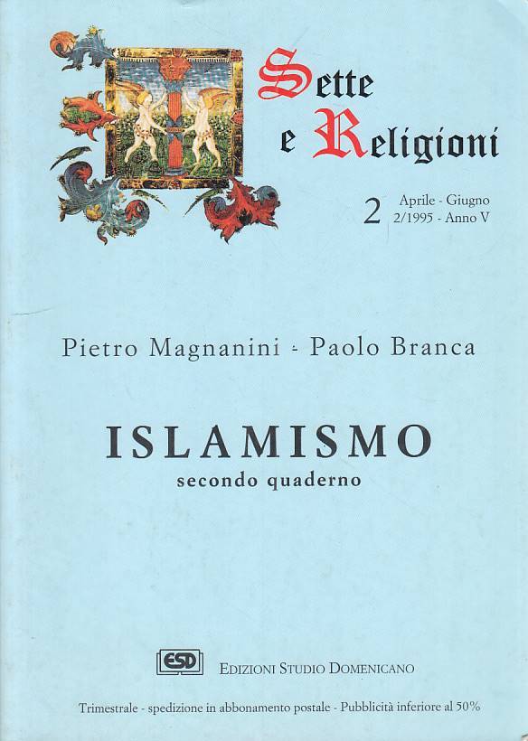 LS- ISLAMISMO SECONDO QUADERNO -- ESD - SETTE E RELIGIONI -- 1995- B - YFS335