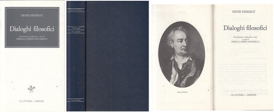 LS- DIALOGHI FILOSOFICI - DIDEROT - LE LETTERE - PAN -- 1990 - C - ZFS169