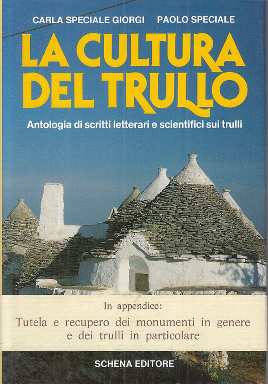 LS- LA CULTURA DEL TRULLO ANTOLOGIA - SPECIALE - SCHENA --- 1989 - CS - XFS117