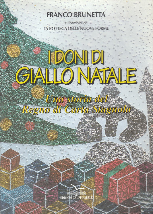 LB- DONI GIALLO NATALE REGNO CARTA STAGNOLA- BRUNETTA- ABELE--- 1995 - B - ZFS10