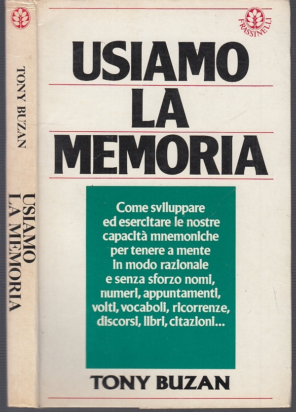 LZ- USIAMO LA MEMORIA - TONY BUZAN - FRASSINELLI --- 1989 - B - XFS39