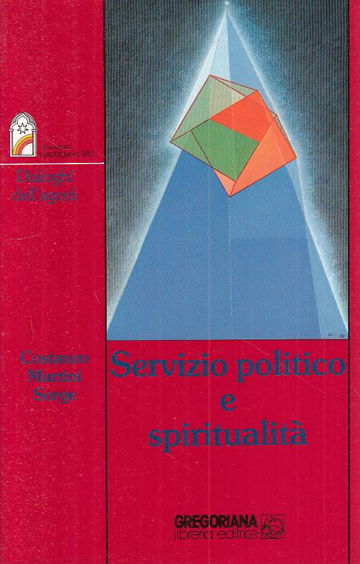 LS- SERVIZIO POLITICO E SPIRITUALITA' -- GREGORIANA - DIALOGHI-- 1988 - B - YTS2