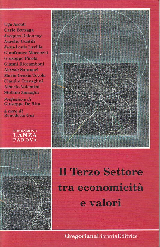 LS- IL TERZO SETTORE TRA ECONOMICITA' E VALORI-- GREGORIANA--- 1997 - B - YFS374