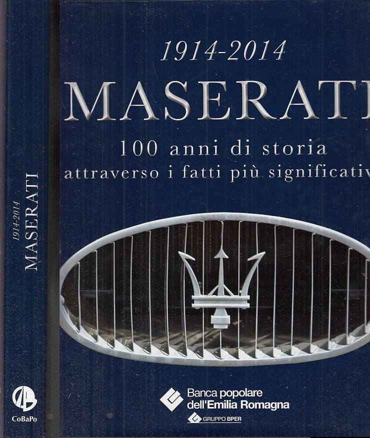 LZ- 1914/2014 MASERATI 100 ANNI DI STORIA -- ARTIOLI BANCA --- 2013 - CS- YFS655