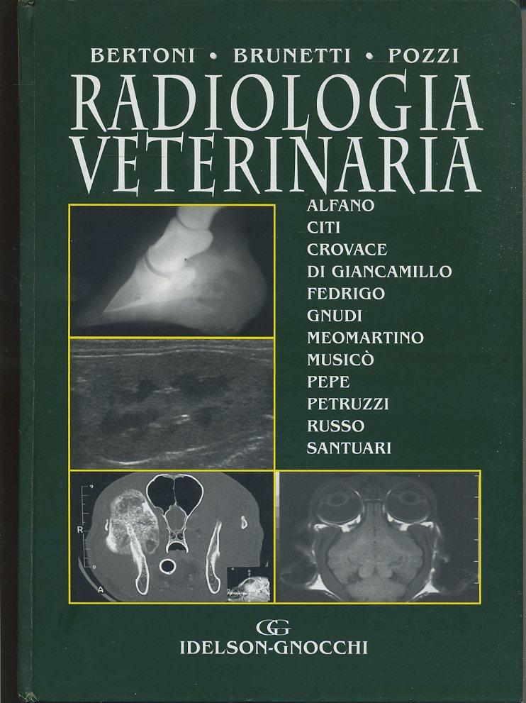 LZ- RADIOLOGIA VETERINARIA - BERTONI POZZI - IDELSON GNOCCHI --- 2005- C- YFS701