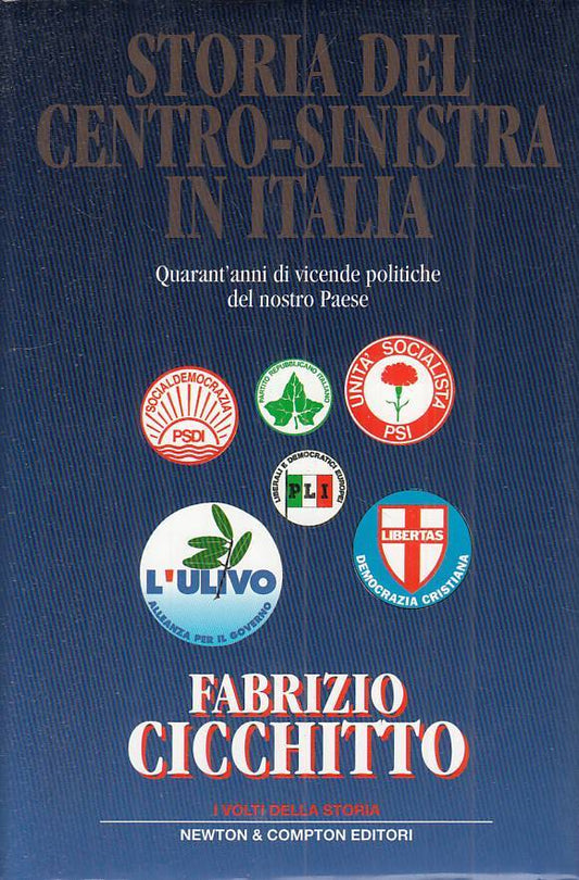 LS- STORIA CENTRO SINISTRA IN ITALIA - CICCHITTO - NEWTON --- 1996 - CS - ZTS671