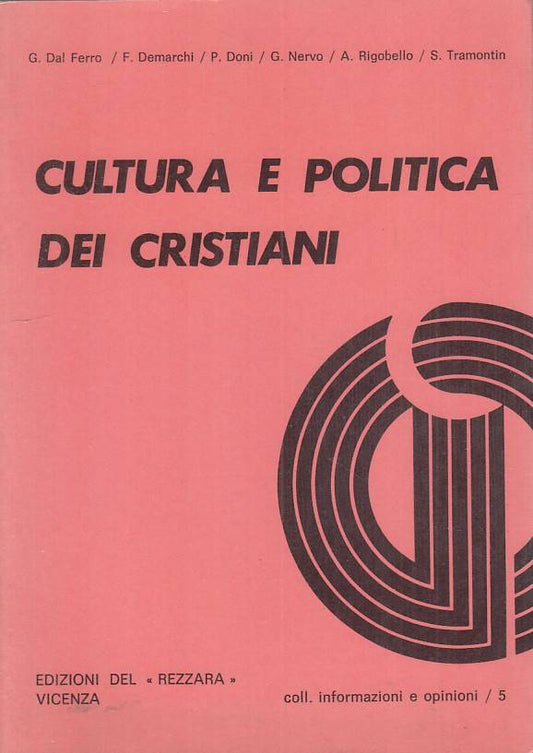 LS- CULTURA E POLITICA DEI CRISTIANI -- VICENZA- INFORMAZIONI-- 1983 - B - YTS39