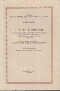 LS- L'EMPIRE LEIBNIZIEN - ROBINET - LINT - CONTRIBUTI -- 1991 - B - YTS13