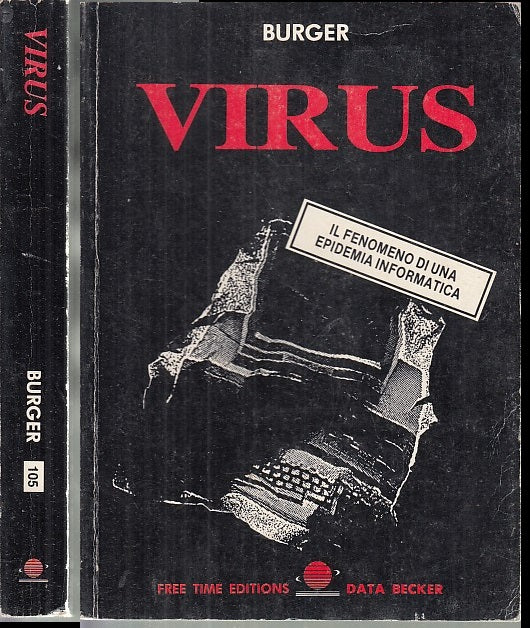 LZ- VIRUS FENOMENO EPIDEMIA INFORMATICA - BURGER - FREE TIME --- 1989 - B- XFS48