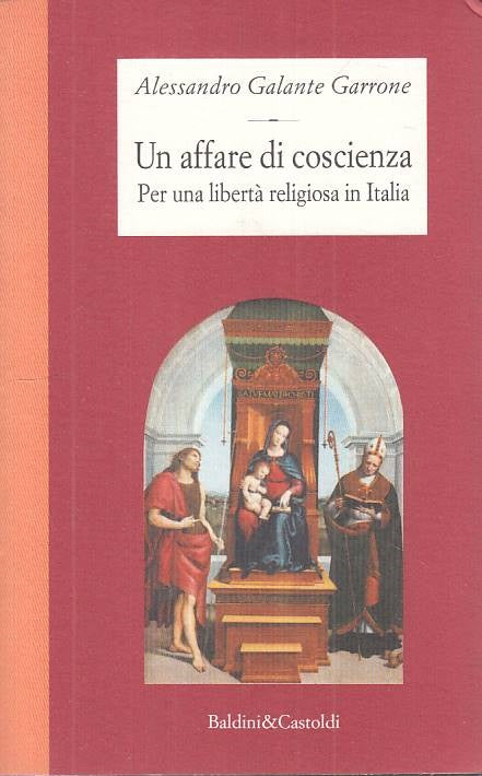 LS- AFFARE DI COSCIENZA LIBERTA' RELIGIOSA- GARRONE- BALDINI--- 1995- B - ZTS294