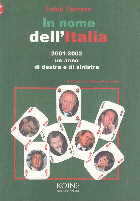 LS- IN NOME DELL'ITALIA 2001/2002 - TORREIRO - KOINE' --- 2002 - B - ZTS5