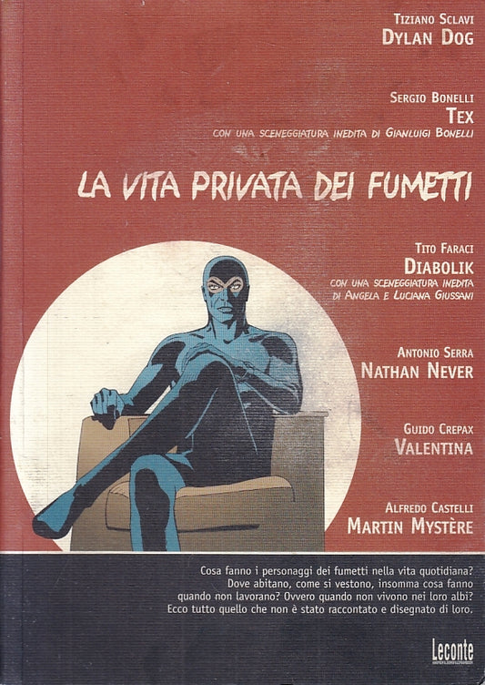 LB- LA VITA PRIVATA DEI FUMETTI DYLAN DOG SCLAVI TEX- LECONTE--- 2003- B- ZFS640