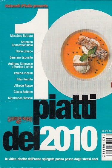 LK- 10PIATTI DEL 2010 VIDEO RICETTE DVD -- GAMBERO ROSSO --- 2010 - B - ZDS332