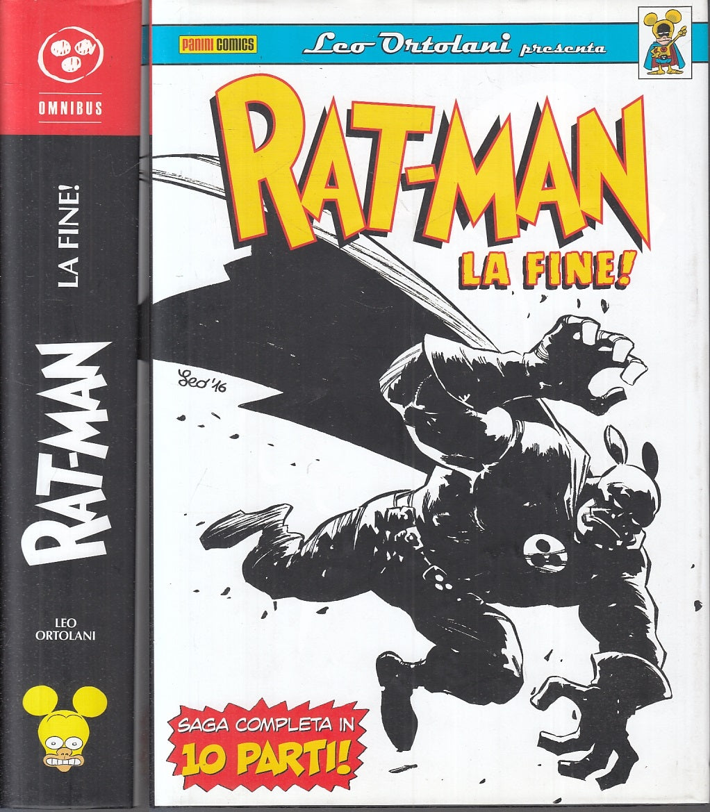 LB- RAT-MAN LA FINE VOLUME CARTONATO - LEO ORTOLANI - PANINI - 2016 - CS - TMX