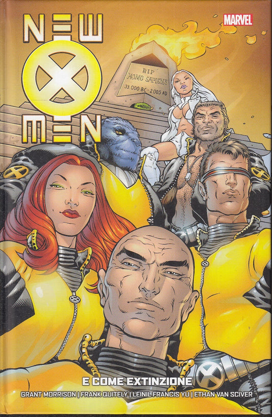 LB- NEW X-MEN E COME ESTINZIONE - GRANT MORRISON - PANINI MARVEL--- 2001- C- VHX