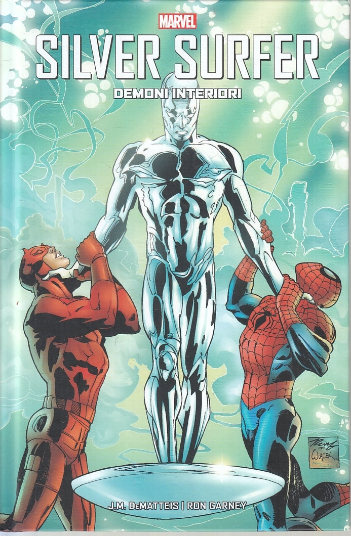 FV- MARVEL GEEKS SILVER SURFER DEMONI INTERIORI- DeMATTEIS- PANINI- 2022- C- A23