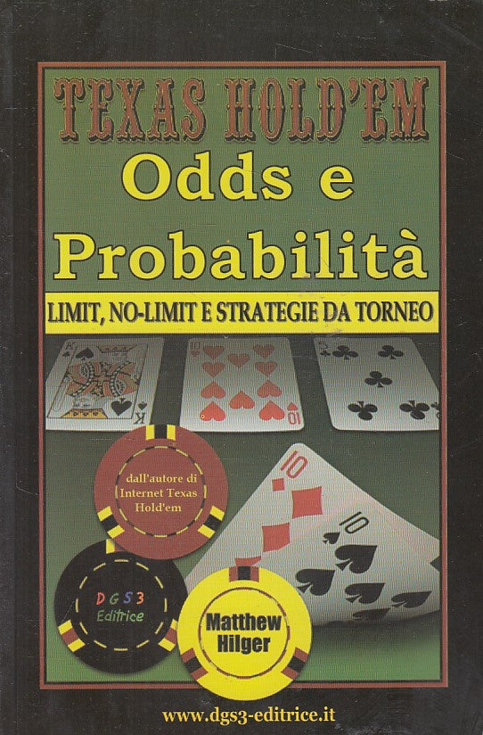 LZ- TEXAS HOLD'EM ODDS E PROBABILITA' - HILGER - DGS3 --- 2008 - B - ZFS222