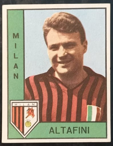 FIGURINA CALCIATORI PANINI 1962/63 - MILAN - ALTAFINI