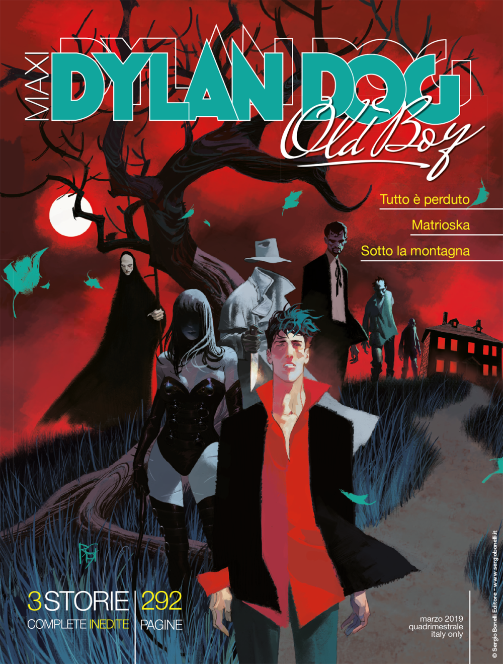 FB- DYLAN DOG MAXI N.35 TUTTO E' PERDUTO -- BONELLI - 2019 - B - TBX