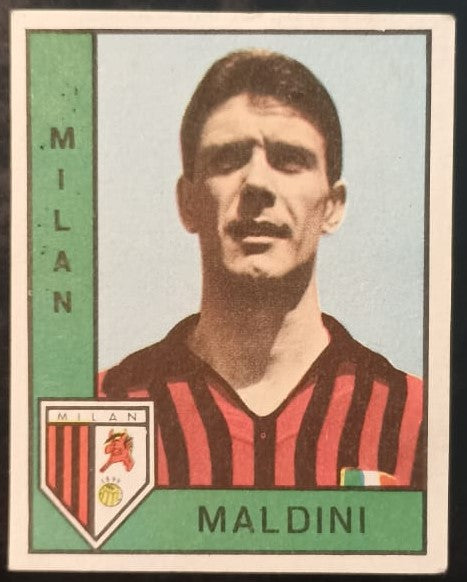 FIGURINA CALCIATORI PANINI 1962/63 - MILAN - CESARE MALDINI