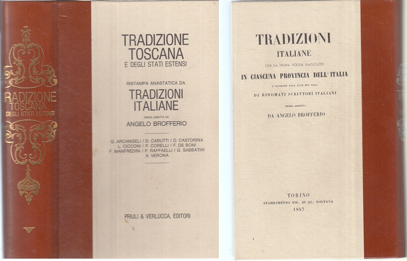 LZ- TRADIZIONE TOSCANA E STATI ESTENSI -- PRIULI VERLUCCA --- 1976 - C - YDS90