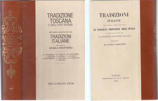 LZ- TRADIZIONE TOSCANA E STATI ESTENSI -- PRIULI VERLUCCA --- 1976 - C - YDS90