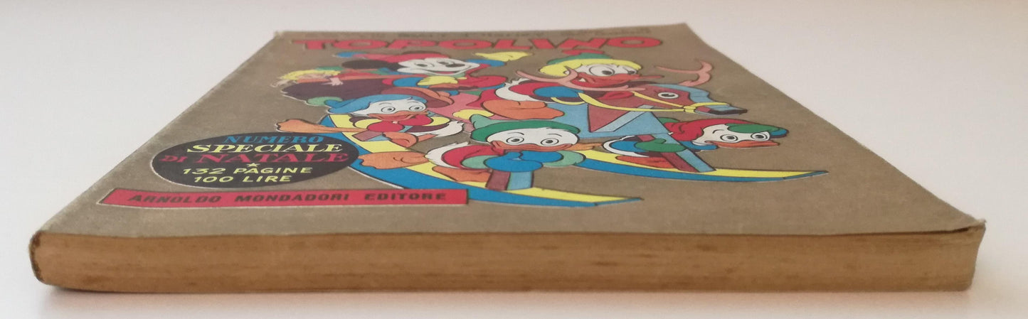 FD- TOPOLINO N.129 LIBRETTO NO BOLLINO -- DISNEY MONDADORI - 1955 - B - GBX