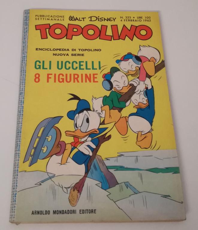 FD- TOPOLINO N.323 LIBRETTO BOLLINO -- DISNEY MONDADORI - 1962 - B - GBX