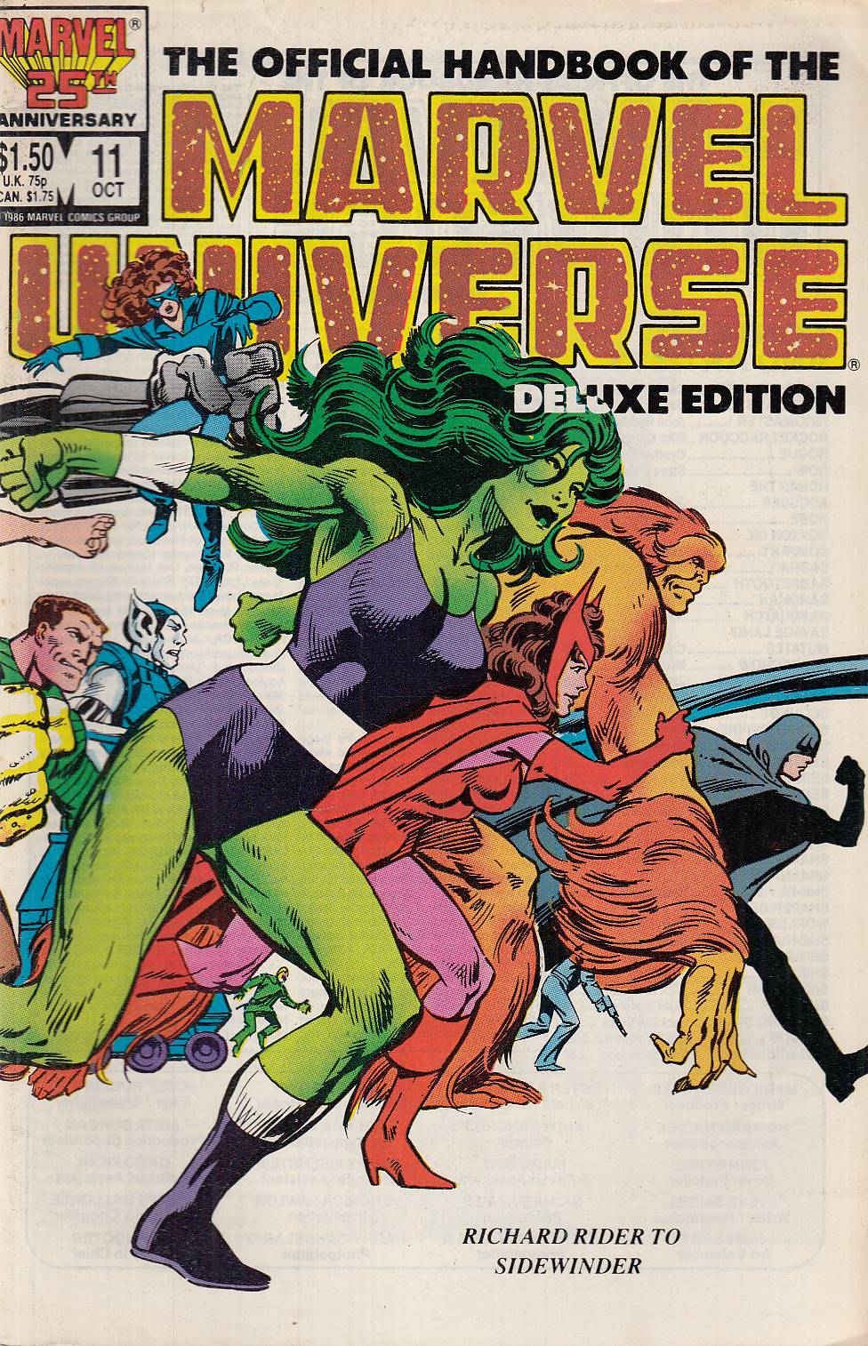 FL- MARVEL UNIVERSE N.11 DELUXE EDITION -- MARVEL COMICS USA - 1986 - S - NQX118