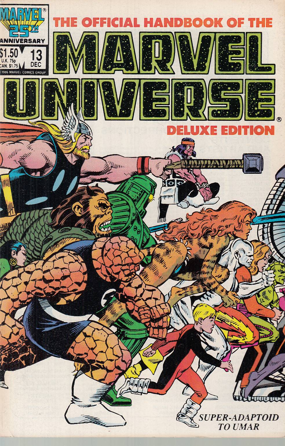 FL- MARVEL UNIVERSE N.13 DELUXE EDITION -- MARVEL COMICS USA - 1986 - S - NQX137