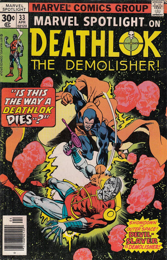 FL- ASTONISHING TALES DEATHLOK N.33 -- MARVEL COMICS USA - 1974 - S - PBX103