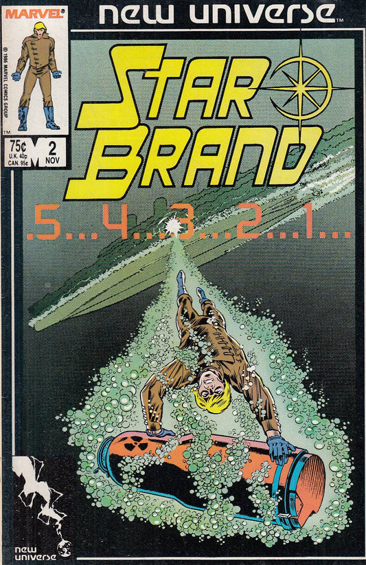 FL- NEW UNIVERSE STAR BRAND N,2 -- MARVEL USA - 1986 - S - PBX127