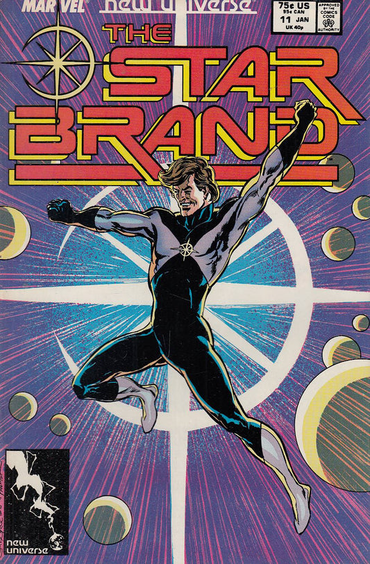 FL- THE STAR BRAND N.11 NEW UNIVERSE -- MARVEL COMICS USA - 1988 - S - PBX182