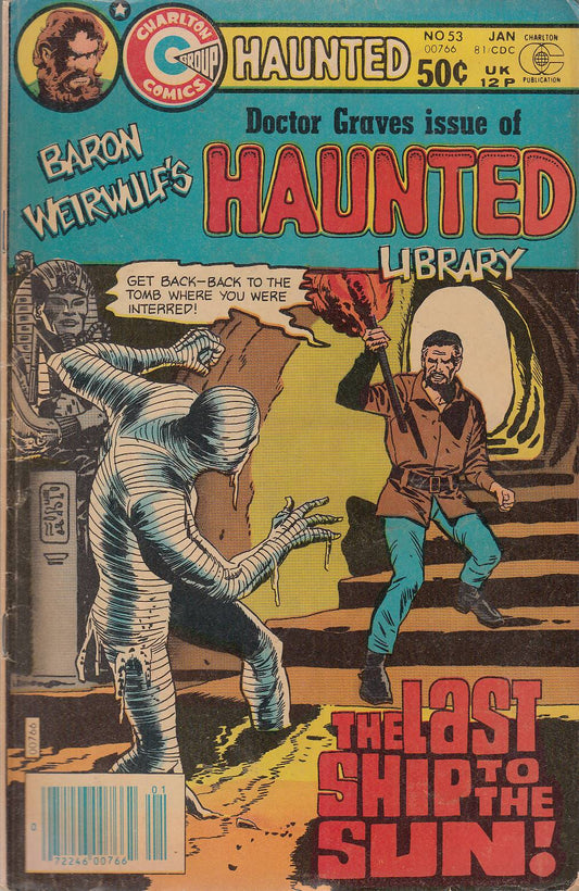 FL- DOCTOR GRAVES HAUNTED LIBRARY N,53 -- CHARLTON COMICS USA - 1981 - S- PBX222