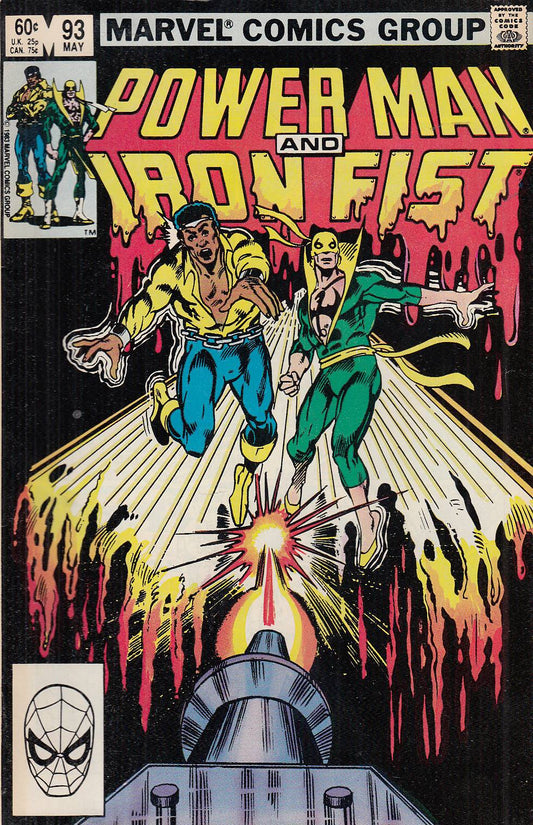 FL- POWER MAN AND IRON FIST N.93 -- MARVEL COMICS USA - 1983 - S - PBX458